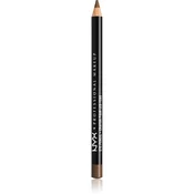 NYX Professional Makeup Slim svinčnik za oči in obrvi  odtenek Medium Brown 1 g