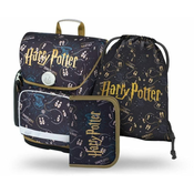 BAAGL Komplet 3 kosov Ergo - Harry Potter Pobertov načrt (aktovka, svinčnik, torba)