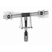 Gembird MA-WA2-02 Držac za dva monitora, Zidni, Podesivi, Dupli, 17”-32”, Nosivost 2x8kg
