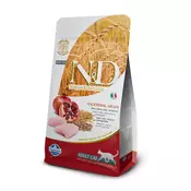 ND Hrana za sterilisane odrasle macke Low grain, Piletina, 1.5kg