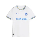 PUMA Olympique de Marseille Home Jersey Women, Sports, White/Royal, XS