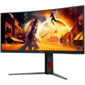 AOC 34 inca CU34G4Z WQHD 3440x1440 Fast VA 240 Hz FreeSync zakrivljeni gaming monitor