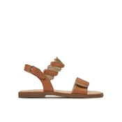 Geox Sandali J Sandal Karly Girl J4535G 054AJ C5B2U S Bež