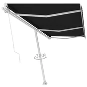 Vidaxl Prostostoječa ročno zložljiva tenda 600x350 cm antracitna