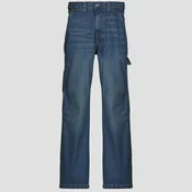 Dickies STEVENSVILLE CARPENTER DENIM KHAKI TINTED BLUE Modra