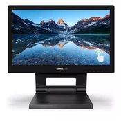 Monitor touch Philips 39,6 cm (15,6) 162B9T 1366x768 TN 4ms VGA DVI HDMI DisplayPort 2xUSB3.0 Touch Zvočniki  sRGB100%