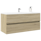 Ormaric za umivaonik boja hrasta sonome 100x38,5x45 cm drveni
