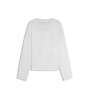 Bershka Majica bela