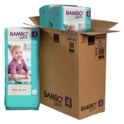 Bambo Nature plenice Maxi 4, 7-14 kg, 144 kos, družinsko pakiranje