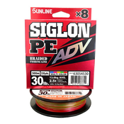 Pletena Vrvica Sunline Siglon ADV X8 Multicolor 12-60lb/300m