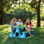 Djecja klupa za piknik 89,5 x 84,5 x 48 cm od polipropilena