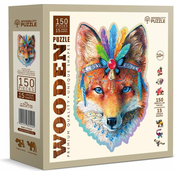 WOODEN CITY Lesena sestavljanka Mystical Fox 150 kosov