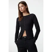 Trendyol Milla ženska bluza TWOAW25BZ00030, crna