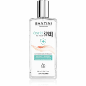 SANTINI Cosmetic Santini spray sprej za cišcenje ruku s antimikrobnim sastojkom 100 ml