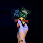 Našitek za likanje (komplet 3 našitkov) MEGADETH - SETP05