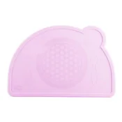Chicco Silikonski tanjir za bebe roze