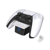 VENOM VS5000 PS5 polnilec kontrolerja (beli) PS5