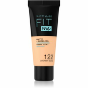 Maybelline Fit Me! Matte+Poreless matirajoči tekoči puder za normalno in mastno kožo odtenek 122 30 ml