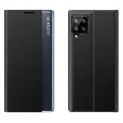 HURTEL Sleep Case ovitek etui z zgornjim pokrovom tipa Smart Cover Samsung Galaxy A22 4G črn