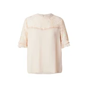 VILA Bluza VISHIMMER svetlo siva