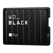 WD Zunanji trdi disk Western Digital P10, kapaciteta 5000 GB, črn, USB 3.2 Gen 2, 230 g, kompakten in zanesljiv shranjevanje podatkov.
