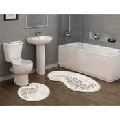 Lessentiel Maison 210FG41115KR Kupatilski otirac, 2 komada, Belo-braon
