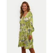 Kaffe Poletna obleka Pollie 10508274 Zelena Regular Fit