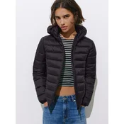 Pull&Bear Prehodna jakna črna