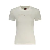 Tommy Hilfiger bela majica s kratkimi rokavi