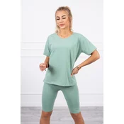 Set top+leggings dark mint
