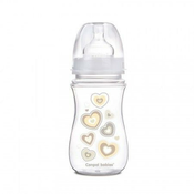 Canpol baby flašica široki vrat antikolik 35/217 Eeasy start - newborn baby 240ml beige ( 35/217_bei )