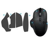 INF Izboljšane nalepke za miško za Logitech G604 - Temno sive, (5000071766)