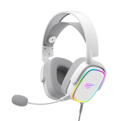 GAMING SLUŠALICE Havit H2035U Gaming Headphones RGB (white)