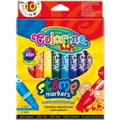 Set flomastera s pecatima Colorino Kids - 10 boja