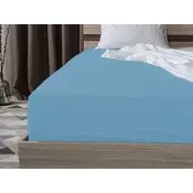 Ljubki dom Rjuha iz džersija EXCLUSIVE svetlo modra 180 x 200 cm