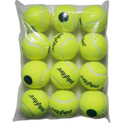 Teniske loptice za juniore Polyfibre Stage 1 Green Presureless Tennisballs 12B