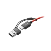 Poly Blackwire 5220 slušalice, 3,5 mm utičnica + USB-C/A adapter, stereo