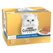 Snižena cijenš 24 x 85 g Gourmet Gold mokra hrana za macke - Mix s mesom (kunic, teletina, govedina, janjetina)