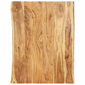 Stolna ploca od masivnog bagremovog drva 80 x (50-60) x 2,5 cm