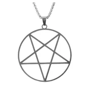 Ovratnica Pentagram - Silver - PSY1140