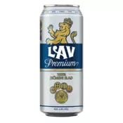 Pivo limenka 0.5 l LAV PREMIUM