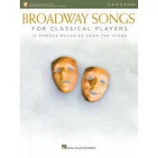 Broadway Songs for Classical Players - Flute and Piano: With Online Audio of Piano Accompaniments