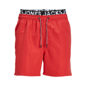 JACK & JONES Kopalne hlače FIJI, rdeča