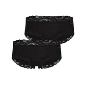 Skiny Spodnje hlače Advantage Modal Lace črna