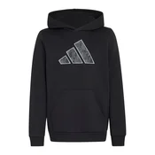 ADIDAS SPORTSWEAR Športna majica siva / temno siva / črna / bela