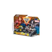 Monster Jam IronMan proti War Machine komplet 2 Monster tovornjakov 1:64