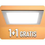 LED ugradna svetiljka 6W/230V 12x12 cm 4000K bela