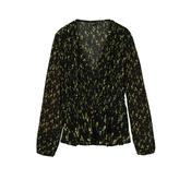 Desigual Bluza rumena/zelena/črna