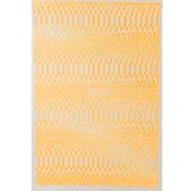 Nalepke za nohte tanke, samolepilne, opalescentne, kačja koža, Snake Skin oranžne barve