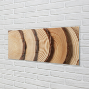 tulup.si Slika na akrilnem steklu Les rezine žit 140x70 cm 4 obešalnika